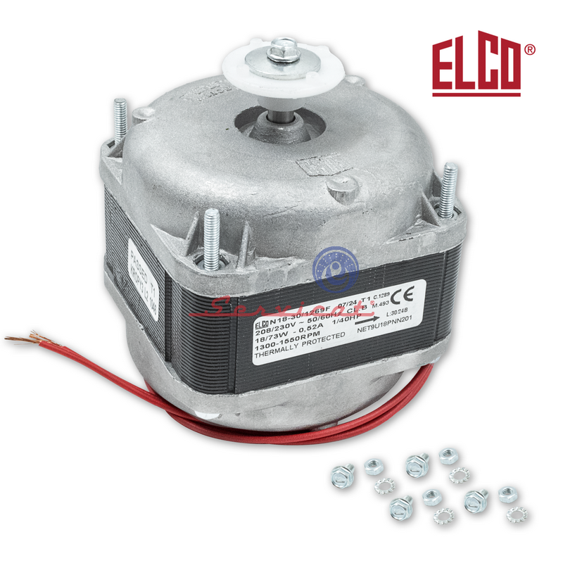 MOTOR VENTILADOR 18 - 73W ORIGINAL REFRIGERACIÓN COMERCIAL TODAS LAS MARCAS