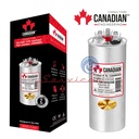 CAPACITOR DE MARCHA 50+5UF A 370-440VAC ORIGINAL CANADIAN AIRE ACONDICIONADO TODAS LAS MARCAS