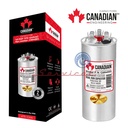CAPACITOR DE MARCHA 45+5UF A 370-440VAC ORIGINAL CANADIAN AIRE ACONDICIONADO TODAS LAS MARCAS