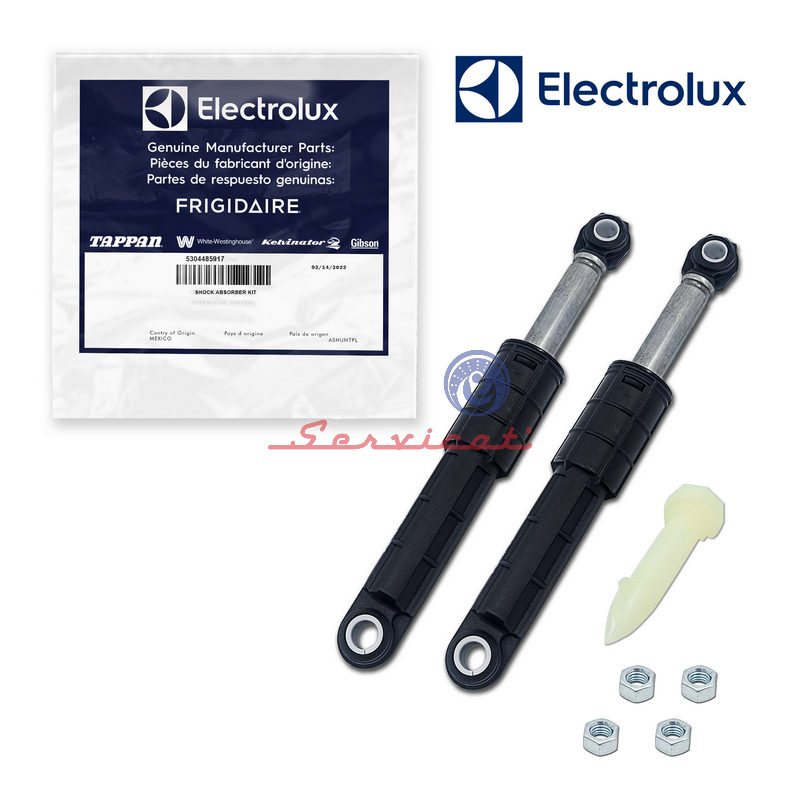 KIT AMORTIGUADOR 25.5CM ORIGINAL FRIGIDAIRE - ELECTROLUX