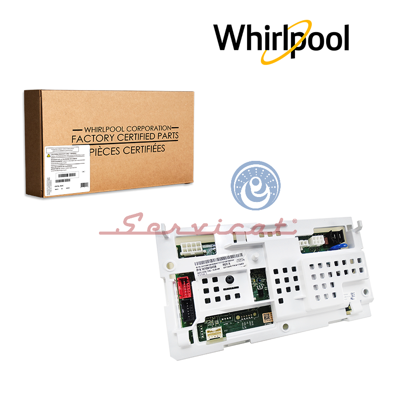 TARJETA ELECTRÓNICA DE CONTROL Y POTENCIA 7 CONECTORES-120V ORIGINAL LAVADORA WHIRLPOOL XPERT SYSTEM
