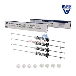 [3990] KIT BARRAS DE SUSPENSIÓN VAPUR™ LAVADORA WHIRLPOOL