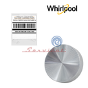 PERILLA PLÁSTICA DE TIMER CON VÁSTAGO MEDIA LUNA ØEXT: 6.1CM ORIGINAL SECADORA WHIRLPOOL