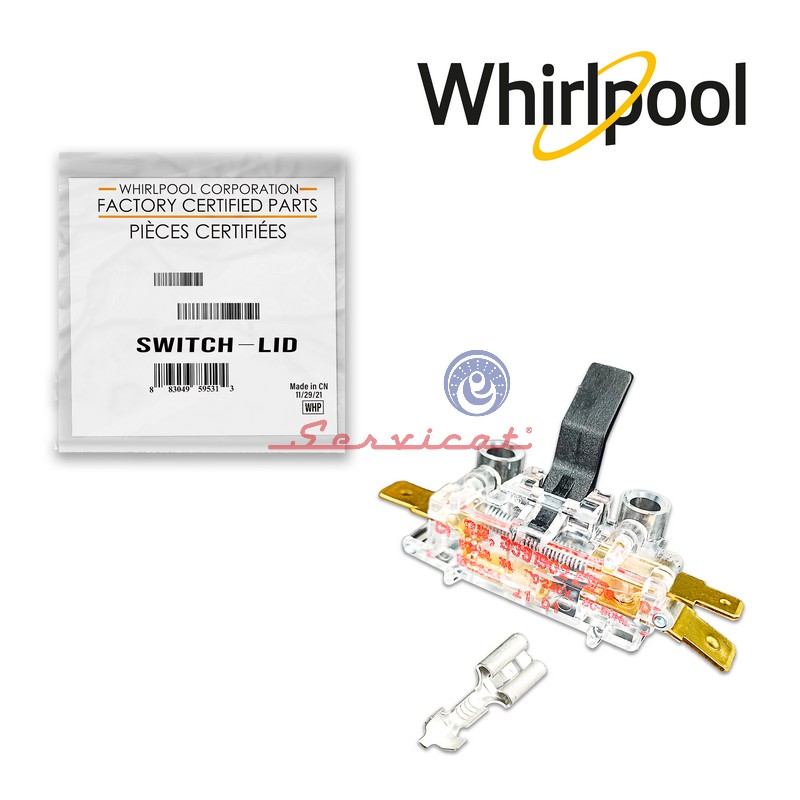 SWITCH ORIGINAL SECADORA WHIRLPOOL