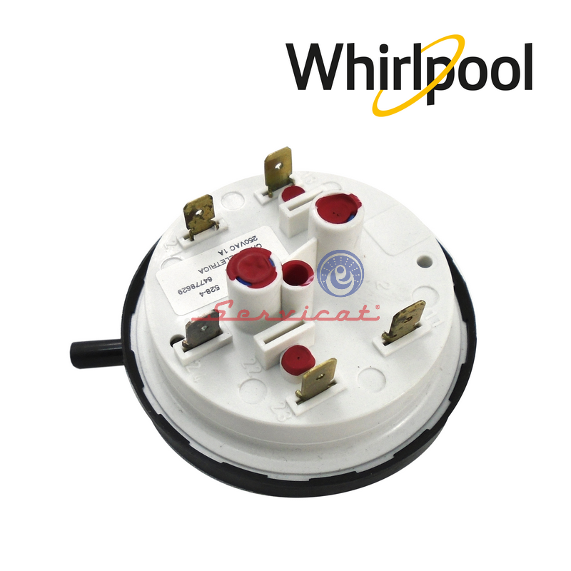 PRESOSTATO MECÁNICO ORIGINAL LAVADORA WHIRLPOOL - ELECTROLUX - FRIGIDAIRE - BRASTEMP