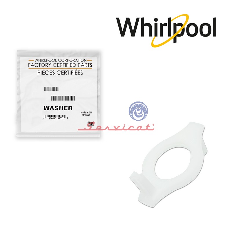 ACOPLE ORIGINAL LAVADORA ANILLO PLÁSTICO PARA AGITADOR WHIRLPOOL