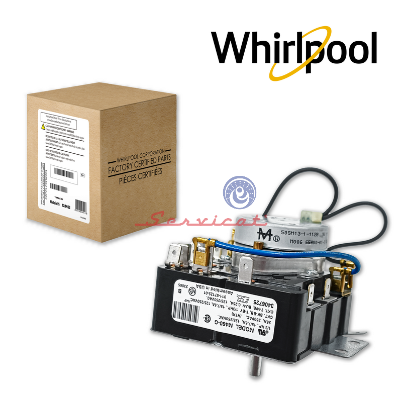 TIMER ORIGINAL SECADORA WHIRLPOOL