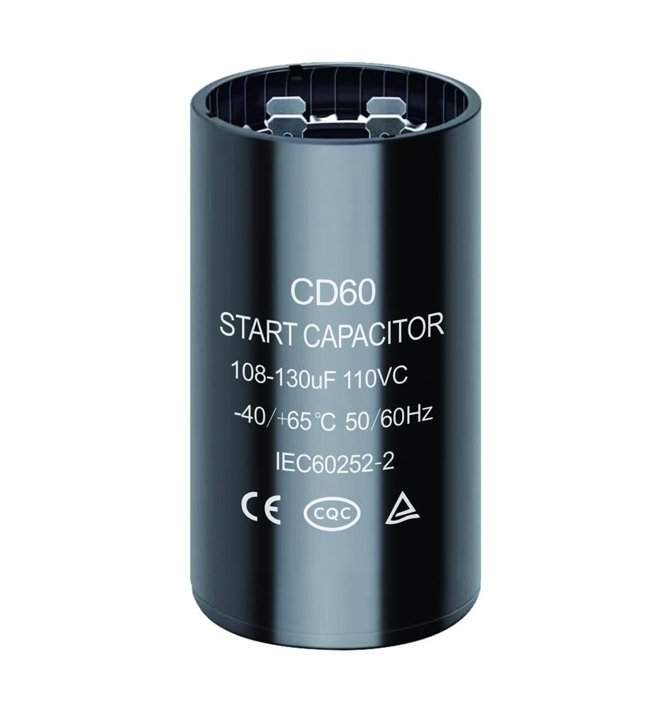 ***BAJO PEDIDO*** CAPACITOR DE ARRANQUE 108 - 130UF A 110V REFRIGERADORA TODAS LAS MARCAS
