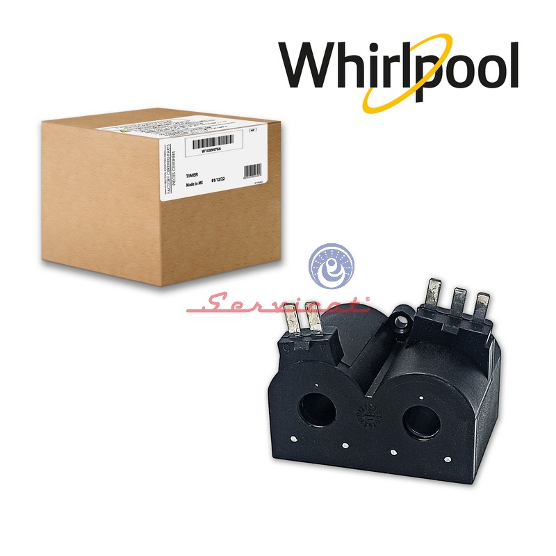 KIT SOLENOIDE DE VALVULA DE GAS ORIGINAL SECADORA  WHIRLPOOL