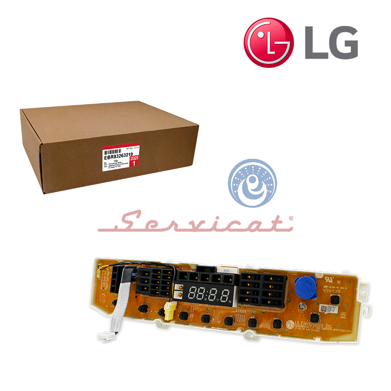 TARJETA ELECTRÓNICA DE CONTROL 110V ORIGINAL LAVADORA LG INVERTER