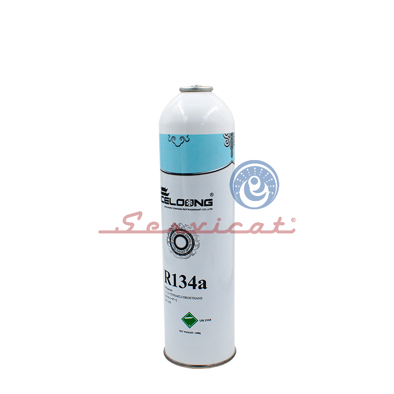 POTE DE GAS REFRIGERANTE R134A - 1000GR REFRIGERADORA TODAS LAS MARCAS