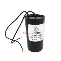 [3150] CAPACITOR DE MARCHA 50UF A 250VAC LAVADORA MABE AQUASAVER - ELECTROLUX - FRIGIDAIRE - WHIRLPOOL