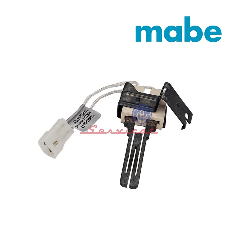 IGNITOR PLANO CON BASE 120V ORIGINAL SECADORA A GAS MABE - GENERAL ELECTRIC