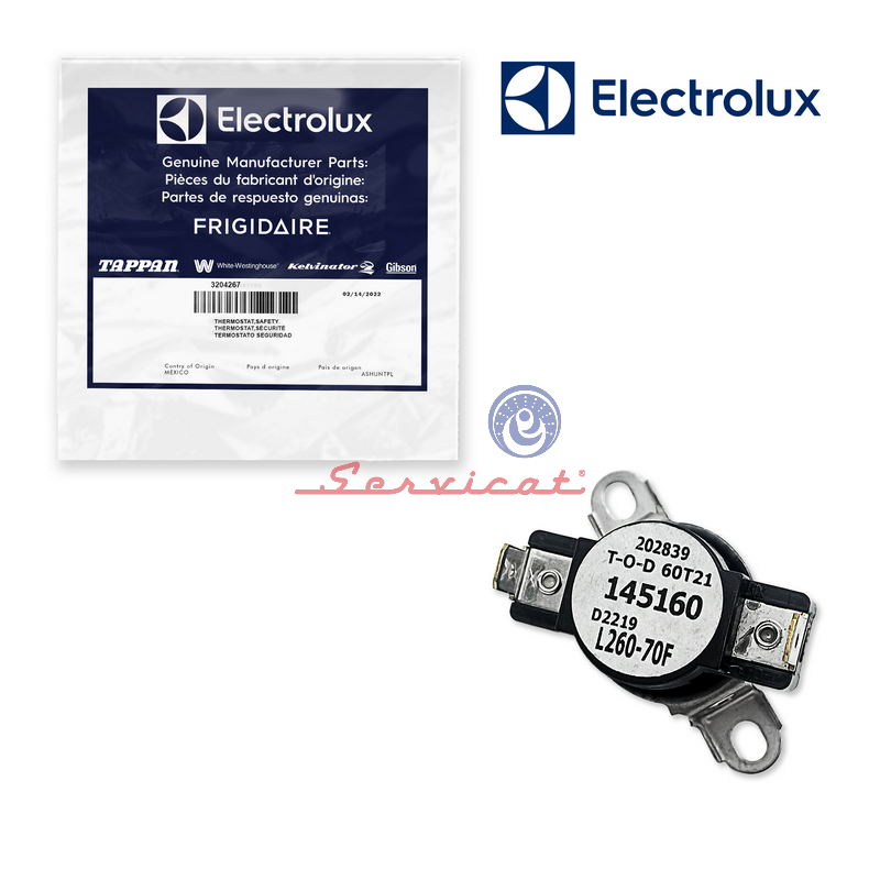 TERMOSTATO SECADORA FRIGIDAIRE - ELECTROLUX