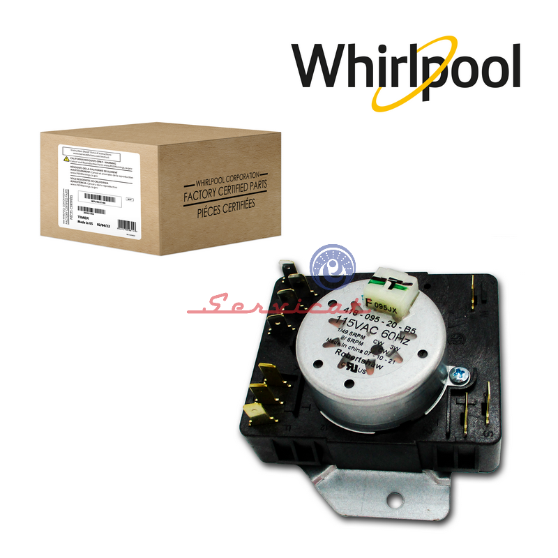 TIMER 115V - 10 PINES ORIGINAL SECADORA WHIRLPOOL