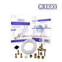 KIT INSTALACIÓN VÁLVULA DE PINCHAR+MANGUERA+ACOPLES GRECO ICE MAKER REFRIGERADORA TODAS LAS MARCAS