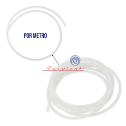MANGUERA PLÁSTICA 1/4'' X 1M ICE MAKER REFRIGERADORA TODAS LAS MARCAS