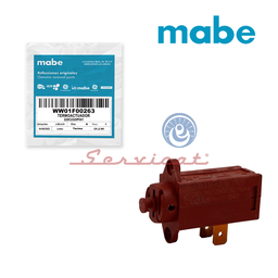 TERMOACTUADOR ELÉCTRICO DE CAMBIO DE CICLO 2 PINES - 2W - 120V A 240V ORIGINAL LAVADORA MABE