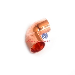 ACOPLE CODO DE COBRE 1/2" A 90° AIRE ACONDICIONADO TODAS LAS MARCAS