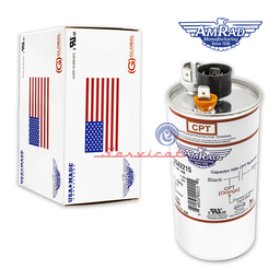 CAPACITOR DE MARCHA 40UF A 370 - 440VAC ORIGINAL AIRE ACONDICIONADO TODAS LAS MARCAS