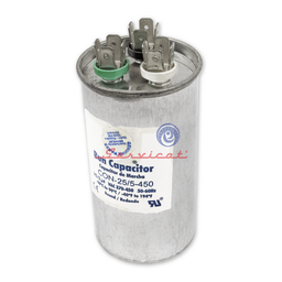 CAPACITOR DE MARCHA 25 + 5UF A 440VAC AIRE ACONDICONADO TODAS LAS MARCAS