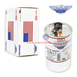 CAPACITOR DE MARCHA 55UF A 370 - 440VAC ORIGINAL AIRE ACONDICIONADO TODAS LAS MARCAS
