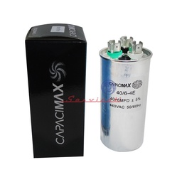 CAPACITOR DE MARCHA 40 + 6UF A 440VAC CAPACIMAX AIRE ACONDIONADO LG