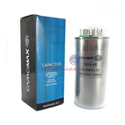 CAPACITOR 35/5UF 370/440VAC CAPACIMAX AIRE ACONDICIONADO TODAS LAS MARCAS