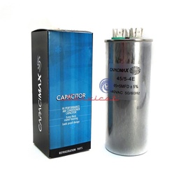 CAPACITOR DE MARCHA 45 + 5UF A 440VAC CAPACIMAX AIRE ACONDIONADO TODAS LAS MARCAS