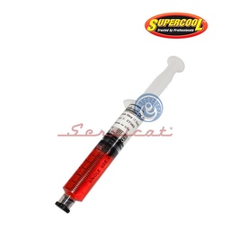 LÍQUIDO SELLADOR DE FUGAS TIPO JERINGA 7.5ML ORIGINAL AIRE ACONDICIONADO AUTOMOTRIZ TODAS LAS MARCAS