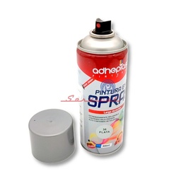 PINTURA SPRAY COLOR PLATA BRILLANTE