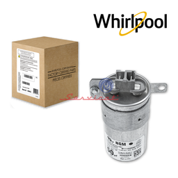 CAPACITOR DE MARCHA 50UF A 250VAC ORIGINAL LAVADORA WHIRLPOOL - MAYTAG - KENMORE