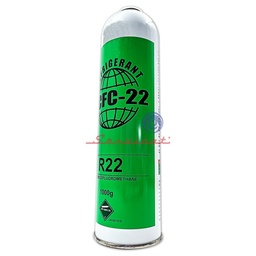 POTE DE GAS REFRIGERANTE R22 - 1000GR REFRIGERADORA TODAS LAS MARCAS