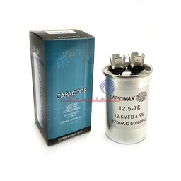 CAPACITOR DE MARCHA 12.5UF A 370VAC CAPACIMAX REFRIGERADORA TODAS LAS MARCAS