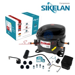 COMPRESOR 1/3HP - R134A - LBP ORIGINAL SIKELAN REFRIGERADORA TODAS LAS MARCAS