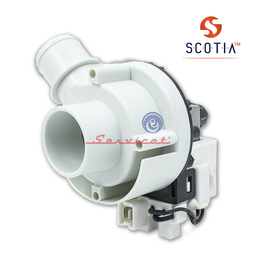 BOMBA ELÉCTRICA DE DRENAJE DE AGUA 45W SCOTIA LAVADORA MABE