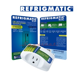 PROTECTOR DE VOLTAJE 110V - 3MIN - 10A REFRIGMATIC MINI REFRIGERADORA TODAS LAS MARCAS