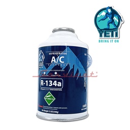 POTE DE GAS REFRIGERANTE R134A - 340GR ORIGINAL YETI REFRIGERADORA TODAS LAS MARCAS