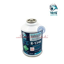POTE DE GAS REFRIGERANTE R134A - 340GR ORIGINAL YETI REFRIGERADORA TODAS LAS MARCAS