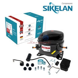 COMPRESOR 1/2HP - R134A - LBP ORIGINAL SIKELAN REFRIGERADORA TODAS LAS MARCAS