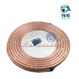TUBERÍA DE COBRE 3/4" X 15M ORIGINAL YETI REFRIGERACIÓN COMERCIAL TODAS LAS MARCAS