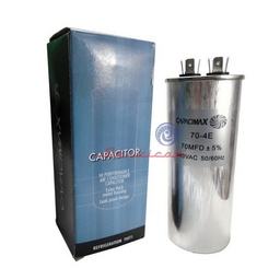 CAPACITOR DE MARCHA 70UF A 370 - 440VAC CAPACIMAX REFRIGERADORA TODAS LAS MARCAS