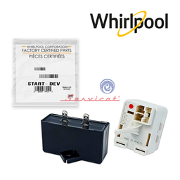 COMBO PROTECTOR PTC/RELAY ORIGINAL REFRIGERADORA FRIGIDAIRE - ELECTROLUX - GENERAL ELECTRIC - HACEB