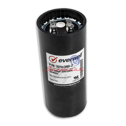 CAPACITOR DE ARRANQUE 324 - 389UF A 220 - 250VAC REFRIGERADORA TODAS LAS MARCAS