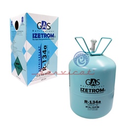 BOMBONA DE GAS REFRIGERANTE R-134A - 13.6KG REFRIGERADORA TODAS LAS MARCAS