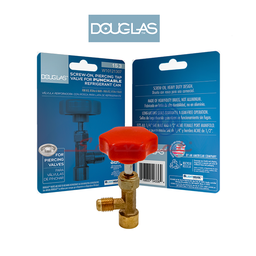 VÁLVULA DE PINCHAR POTE DE GAS REFRIGERANTE 1/4'' DOUGLAS REFRIGERADORA TODAS LAS MARCAS