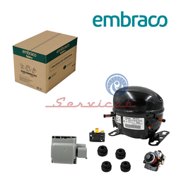 COMPRESOR 1/4+HP - R134A - LBP ORIGINAL REFRIGERADORA TODAS LAS MARCAS