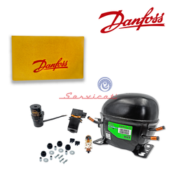 COMPRESOR 1/5HP - R134A - LBP/MBP ORIGINAL REFRIGERADORA TODAS LAS MARCAS