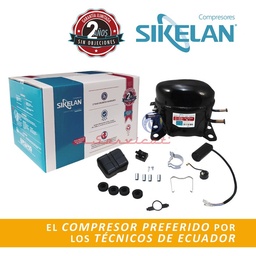 COMPRESOR 1/5HP R134A SIKELAN REFRIGERADORA TODAS LAS MARCAS