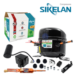 COMPRESOR 1/5HP - R134A - LBP ORIGINAL SIKELAN REFRIGERADORA TODAS LAS MARCAS